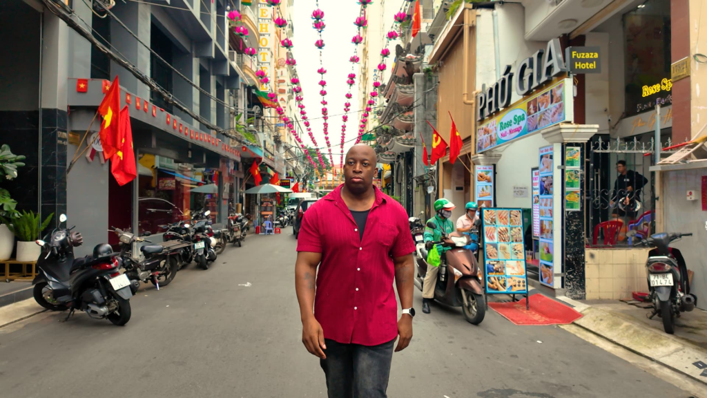 The 36-year-old Air Force veterinarian moves to Vietnam and lives for $4,000 a month.