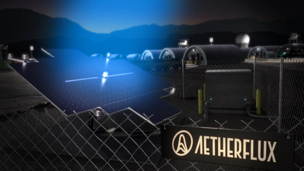 California startup AetherFlux is testing space-based solar farms