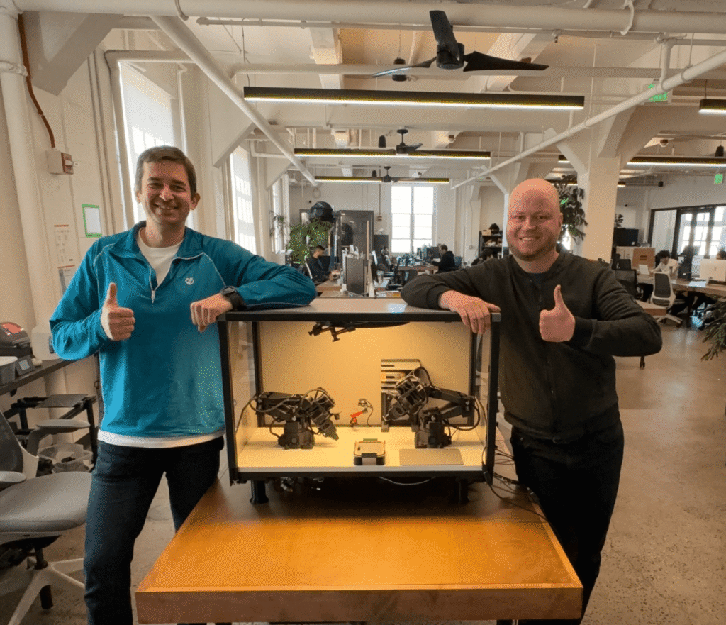 The $30 million startup has built a wooden dog size robot factory that learns by watching humans