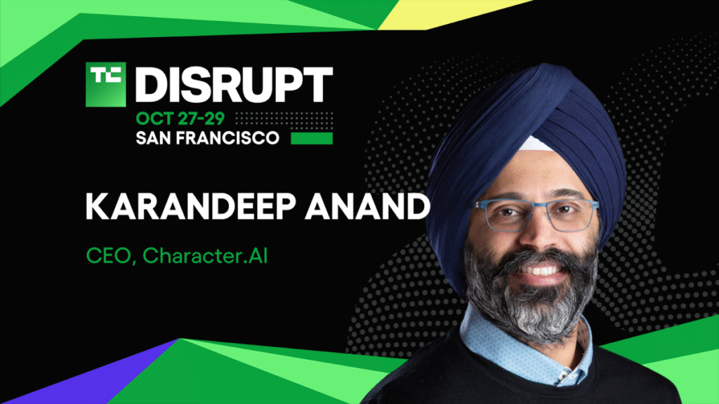Cargetle.ai carnandeep anand at a disrupt 2025 in the spotlight