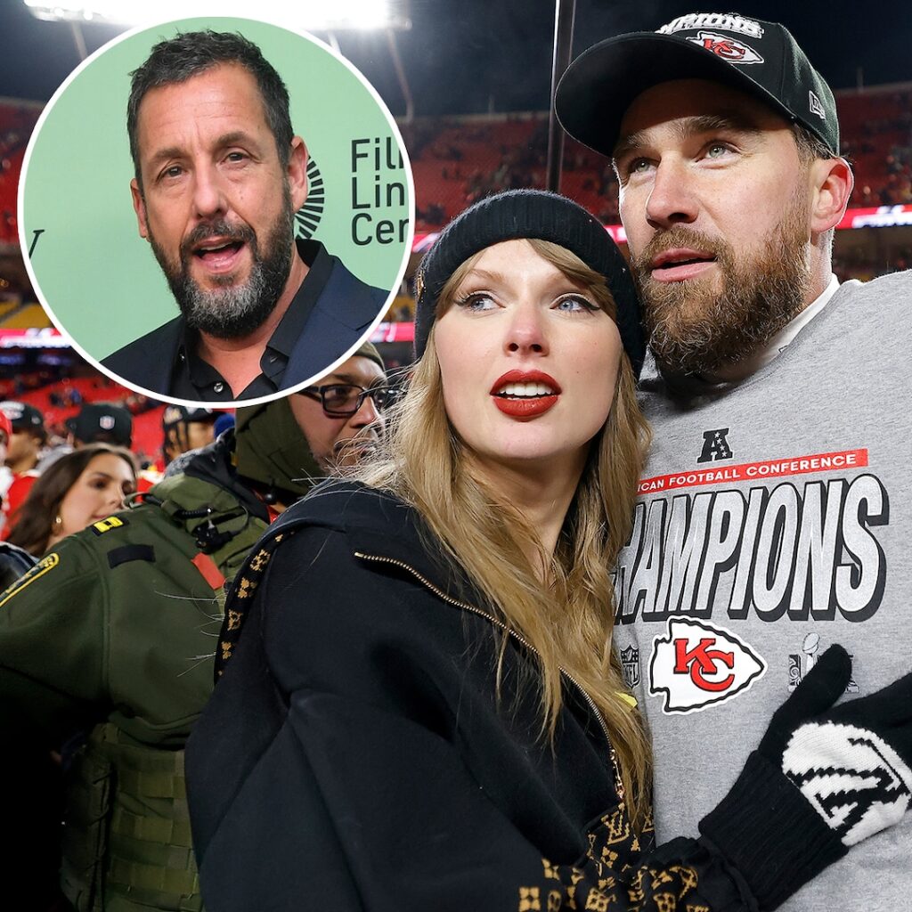 Taylor Swift’s Adam Sandler and Travis Kels relationship