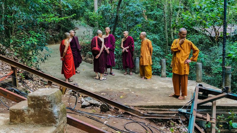 At least seven Buddhist monks were killed in a cable car accident at Sri Lankan Monastery