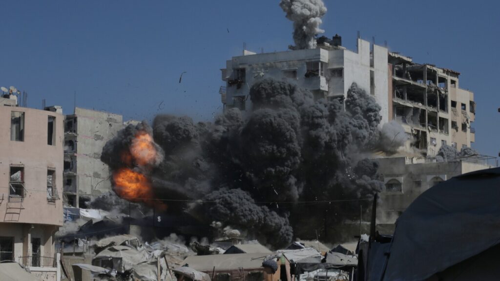 Gaza city airstrikes kill at least 32 as Israel intensifies its attack
