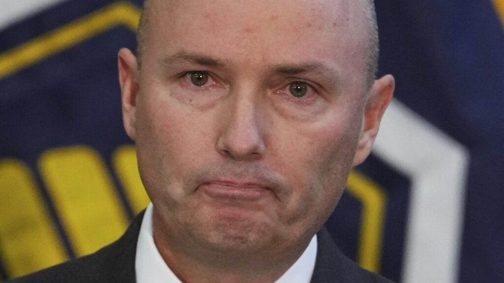 Utah Governor Cox turns his back from political violence and division