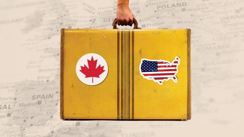 Are American tourists easily distinguishable from Canadians? Let’s start the discussion
