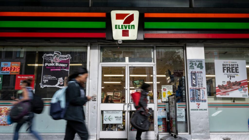7-Eleven store transformed with popular Japanese food