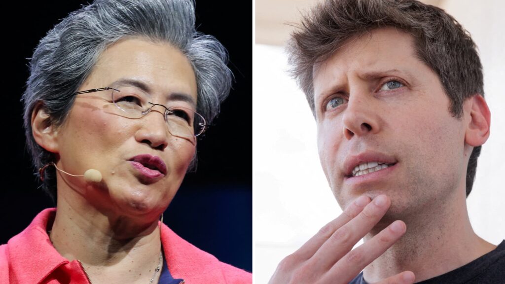 Openai is looking to acquire 10% stake in AMD through AI chip trading