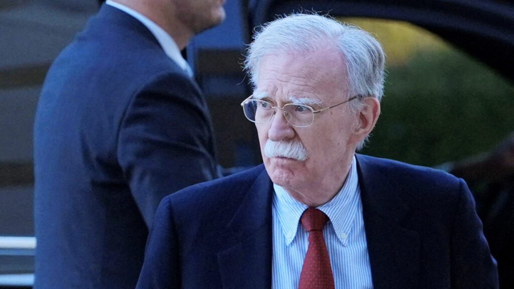 Former Trump official John Bolton pleads not guilty to criminal charges