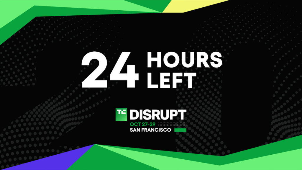 Last flash sale before Disrupt 2025 doors open – save up to $624