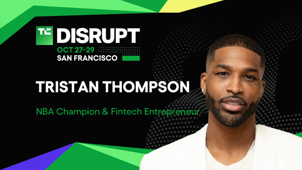 Tristan Thompson talks AI, sports, and startups at Disrupt 2025