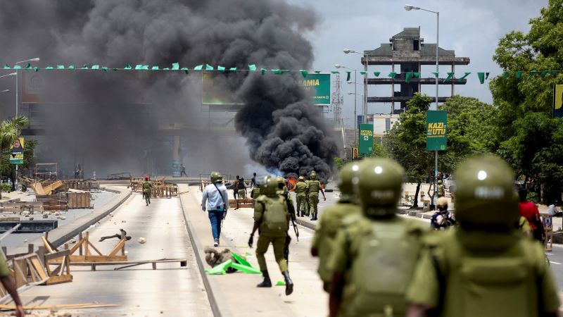 More protests in Dar es Salaam after chaotic Tanzanian election