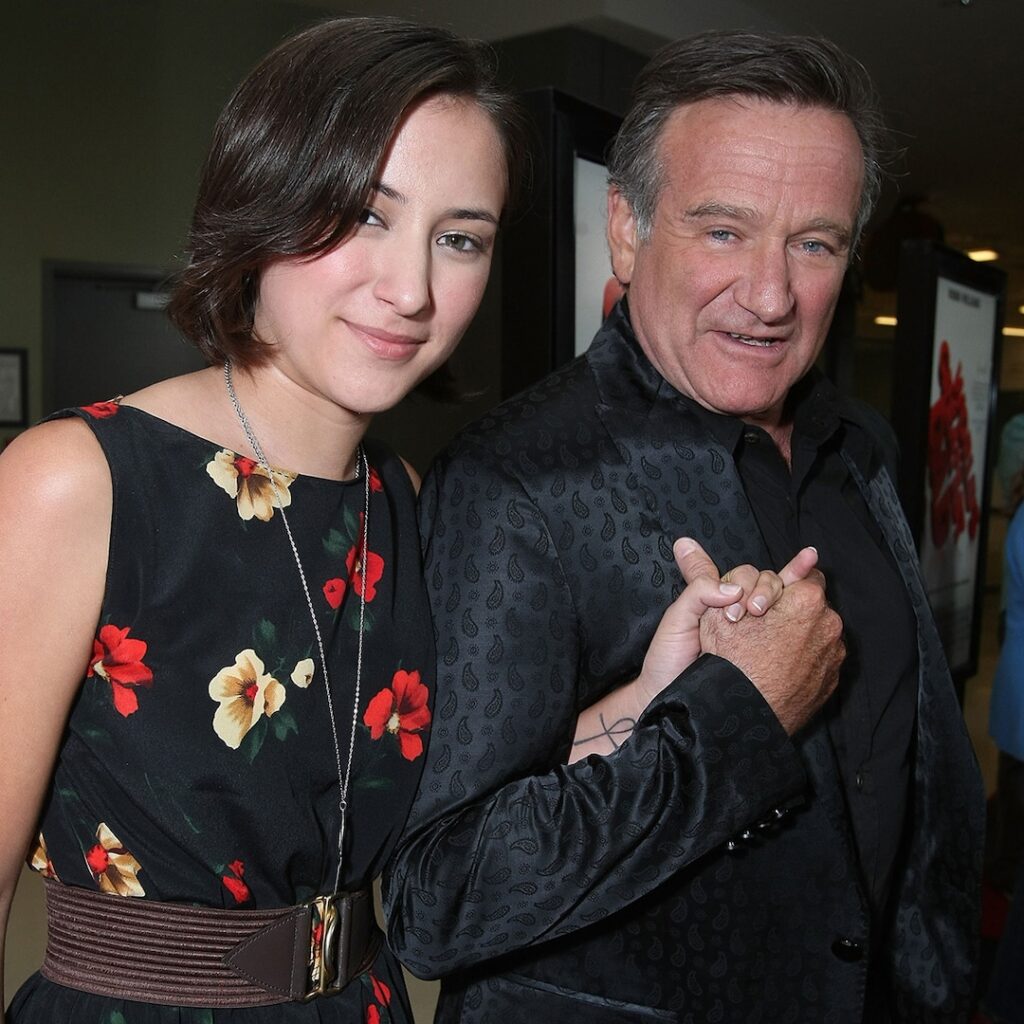 Robin Williams’ daughter Zelda in father’s AI video