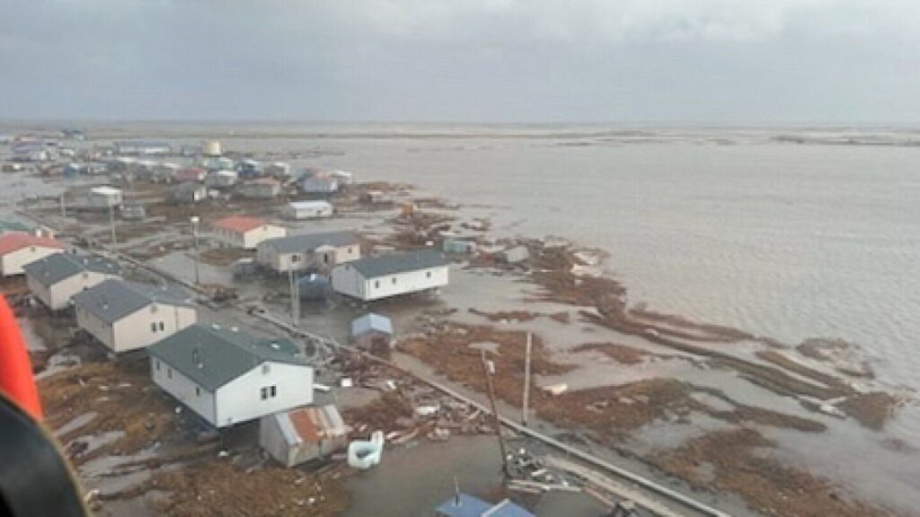 Typhoon Haron devastates Alaskan village, 1,500 people seek shelter