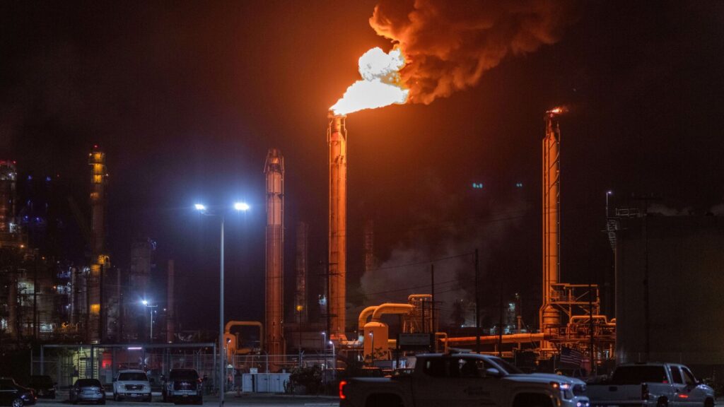 A major fire breaks out at Chevron Refinery near Los Angeles