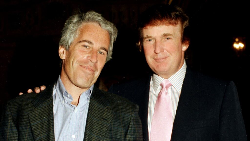 President Trump mentions Jeffrey Epstein’s emails