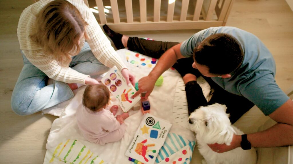 A 28-year-old man saves money every month for his young daughter.