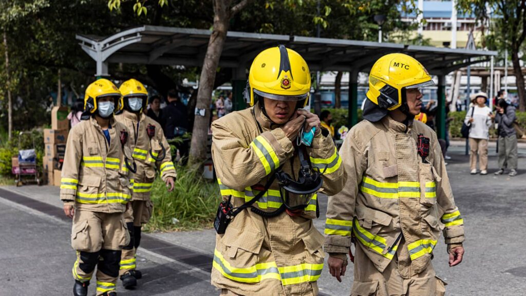 55 people killed in Hong Kong’s worst fire since 1948, leading Chinese companies to rush to pledge millions of dollars