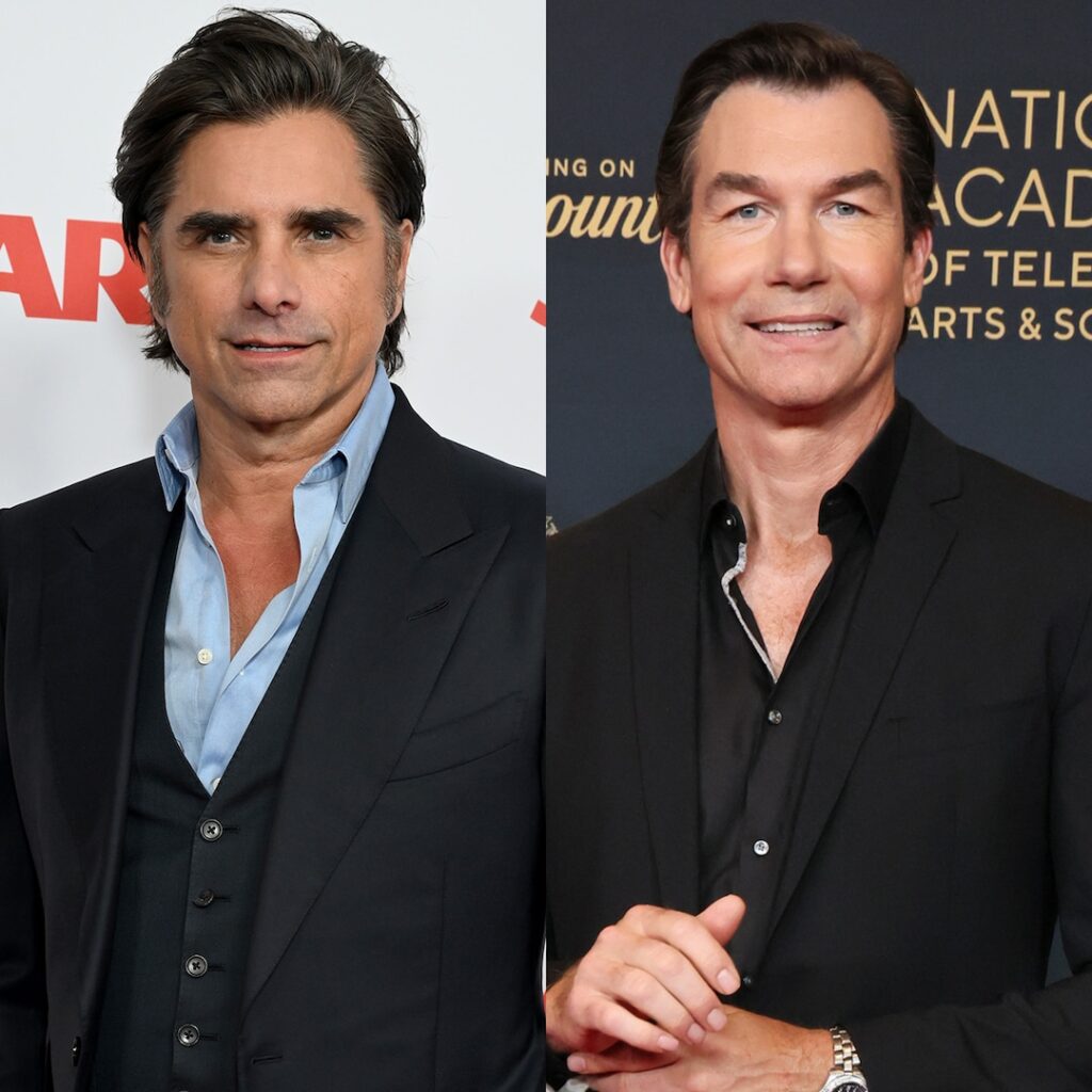 Jerry O’Connell and John Stamos reunite after public feud