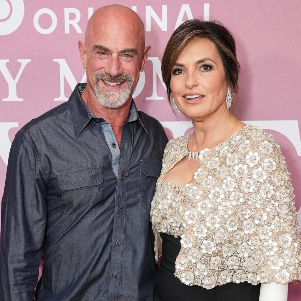 Christopher Meloni talks with Mariska Hargitay about the end of Law & Order SVU