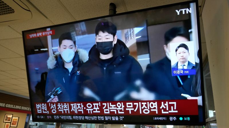 South Korean man sentenced to life in prison for extortion ring that sexually exploited and abused hundreds of people
