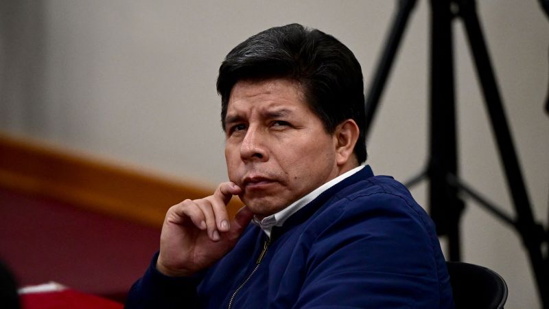 Peru sentences former president Pedro Castillo a day after new presidential conviction