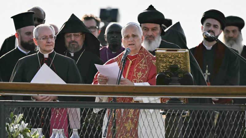 Pope Leo condemns misuse of religion to ‘justify’ war, violence and fanaticism