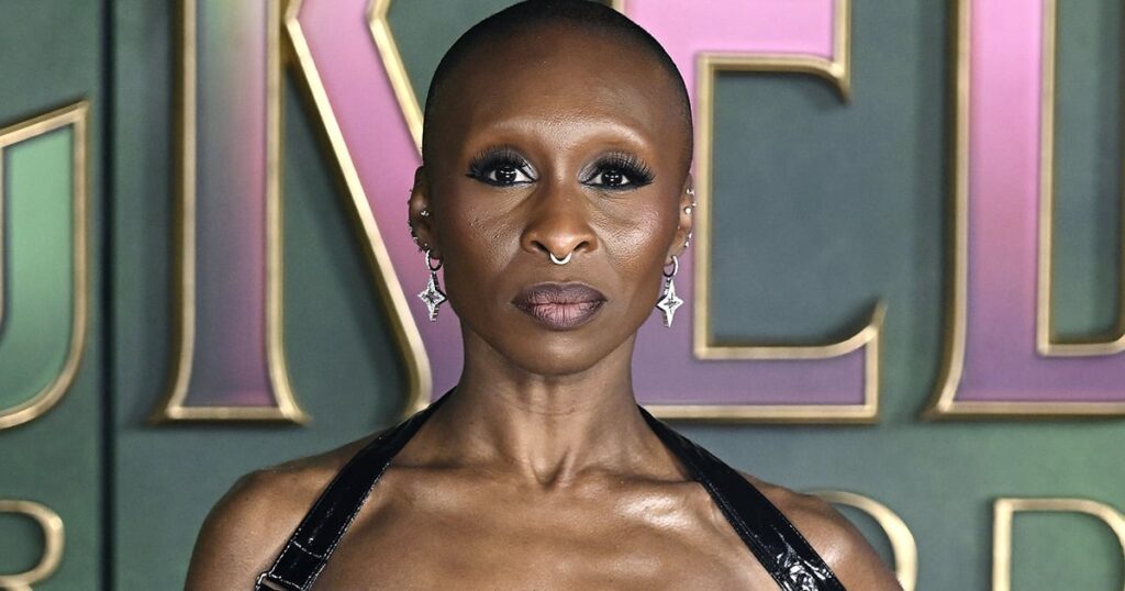 Wicked’s Cynthia Erivo defends Elphaba’s sex cardigan