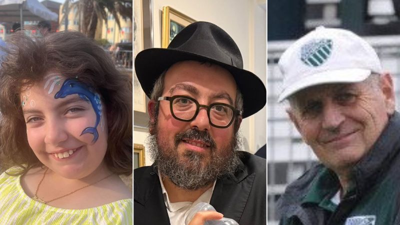 10-year-old girl, Holocaust survivor, French citizen. These are the victims of the Bondi Beach shooting