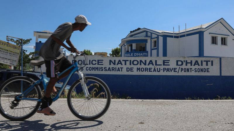 Hundreds flee from gunfire and house fire as gangs launch major attack in central Haiti region