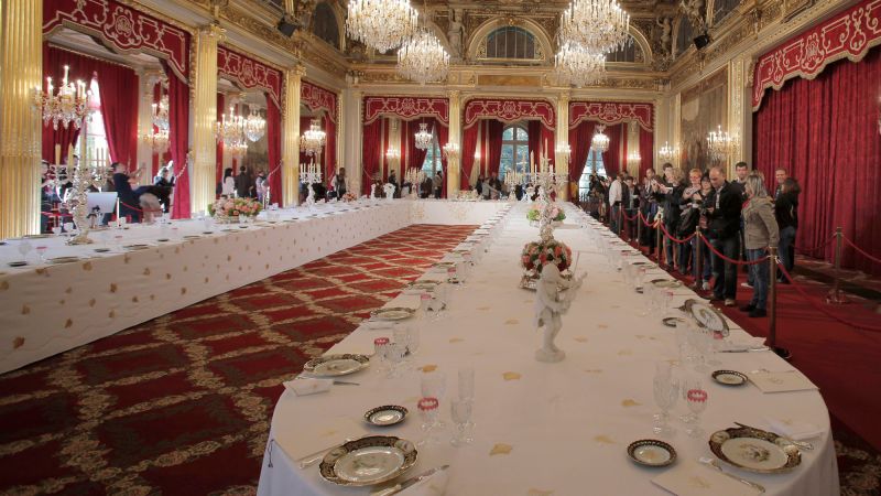 France: Thousands of euros worth of silverware stolen from French presidential palace