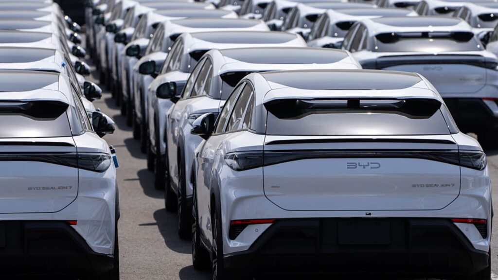 China’s BYD overtakes Tesla to become world’s top EV seller for the first time