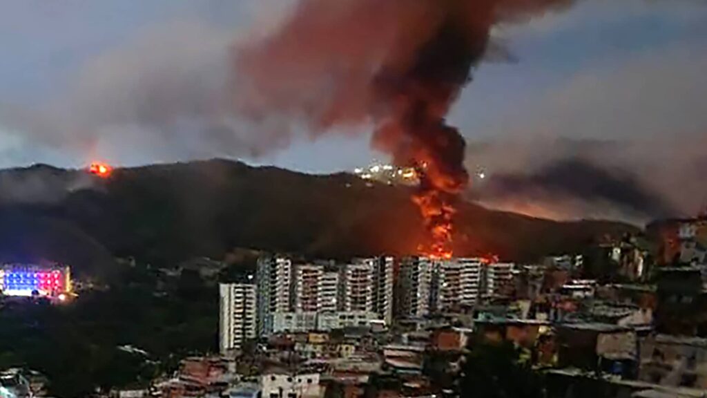 President Trump launches large-scale attack on Venezuela