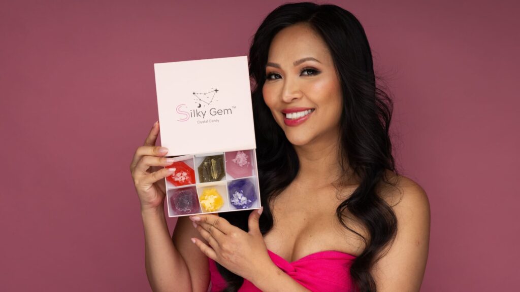 She founded a $9 million-a-year candy company called Silky Gem.