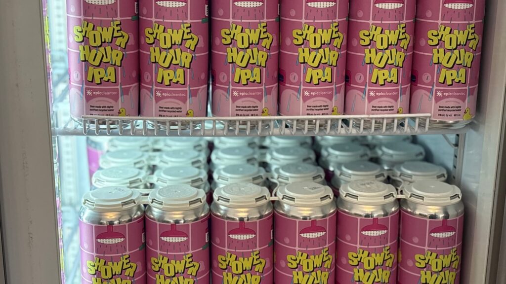 Epic Cleantec recycles shower water to make beer