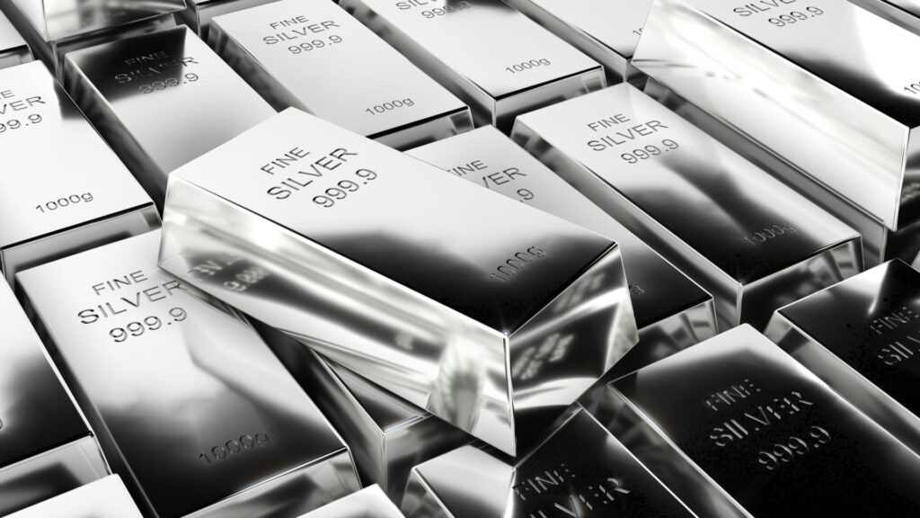 How much is $1,000 invested in a silver ETF one year ago worth now?