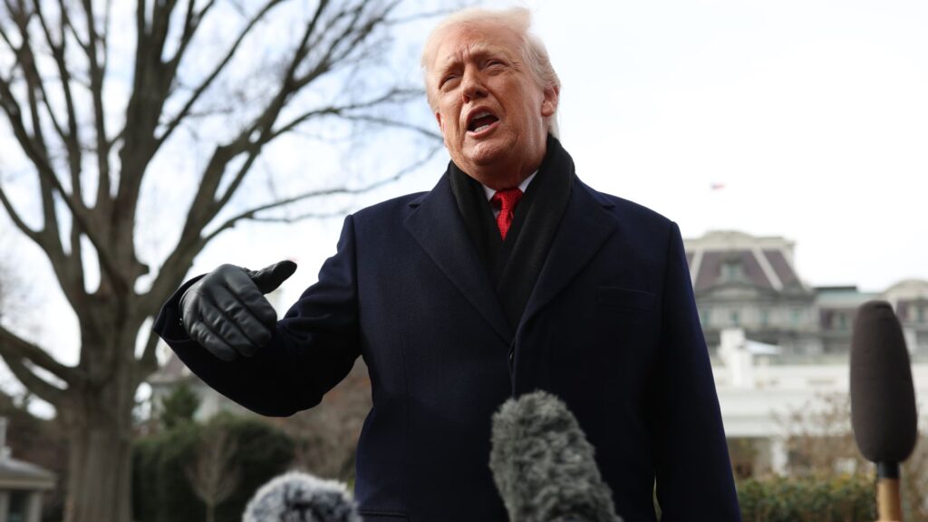 President Trump hints at new tariffs as he moves to buy Greenland