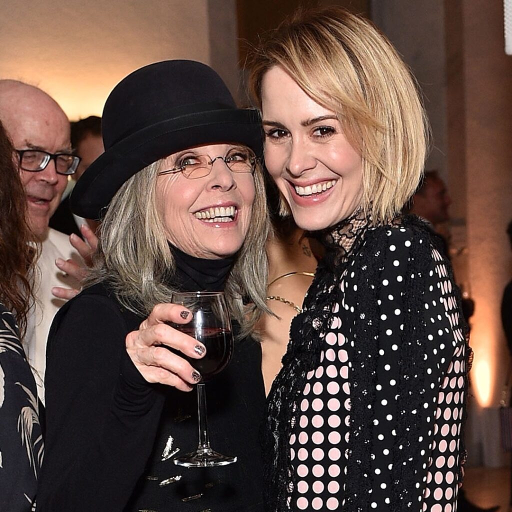 Sarah Paulson honors Diane Keaton’s tattoo