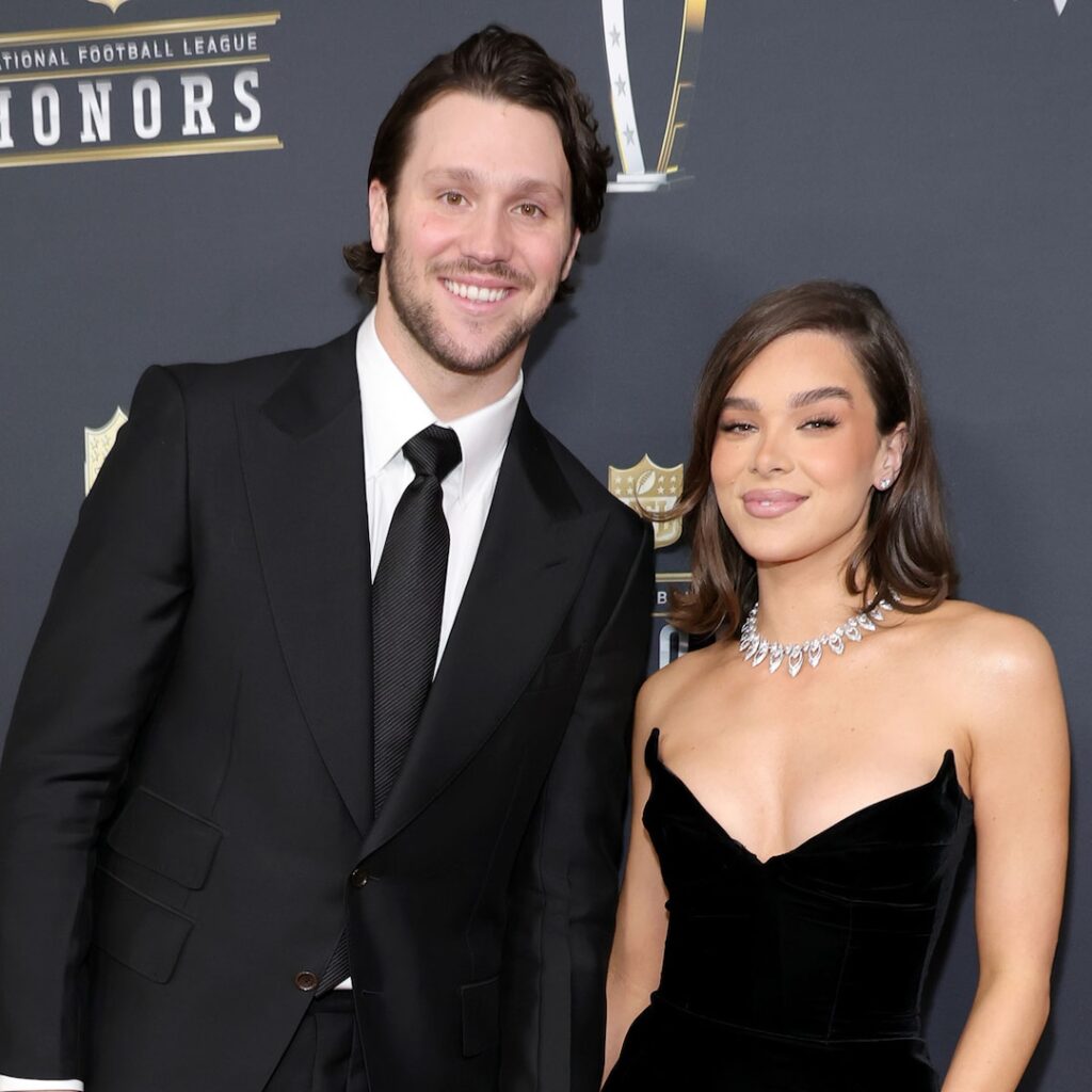 Josh Allen reacts to pregnant Hailee Steinfeld’s Broncos photo