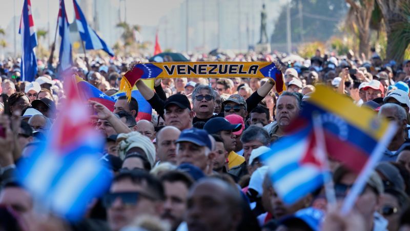 Cuba is in turmoil in the aftermath of Venezuela attack