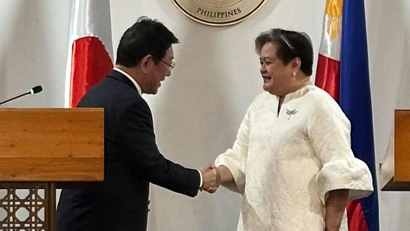 Japan and Philippines sign new defense pact in the face of growing Chinese aggression