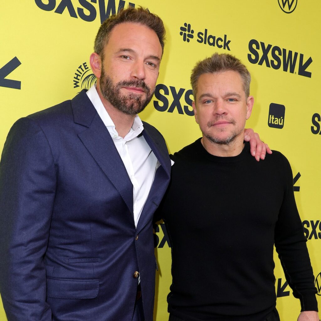 Ben Affleck and Matt Damon talk about the Goodwill Hunting Tax