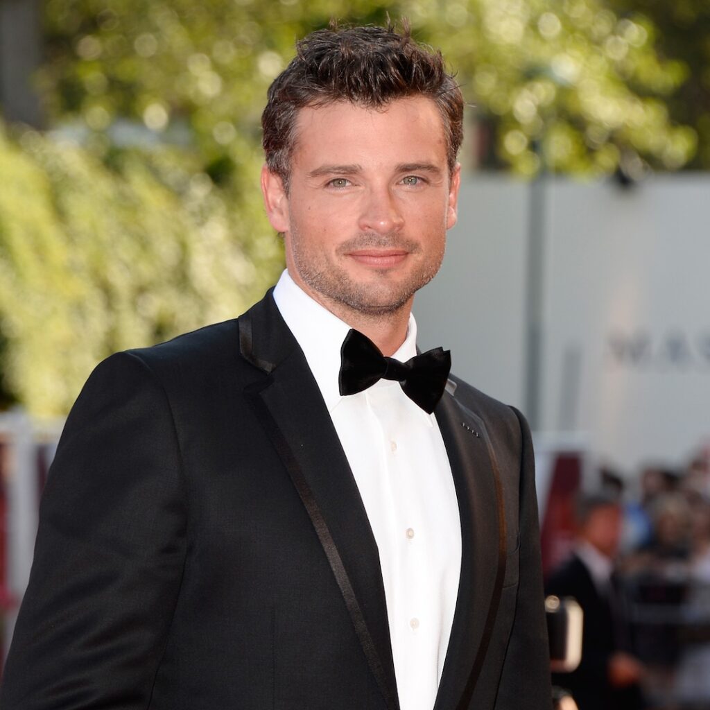 Tom Welling makes a rare appearance with his wife Jessica