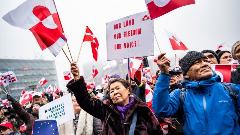 Thousands rally in Denmark against President Trump’s threat to take over Greenland