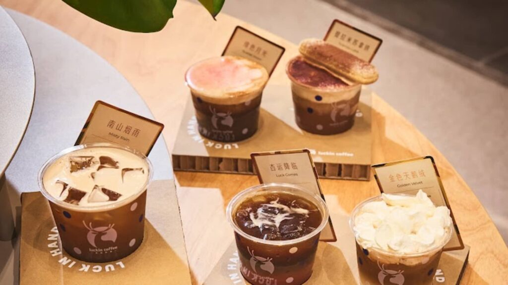 Luckin Coffee in China opens first luxury store