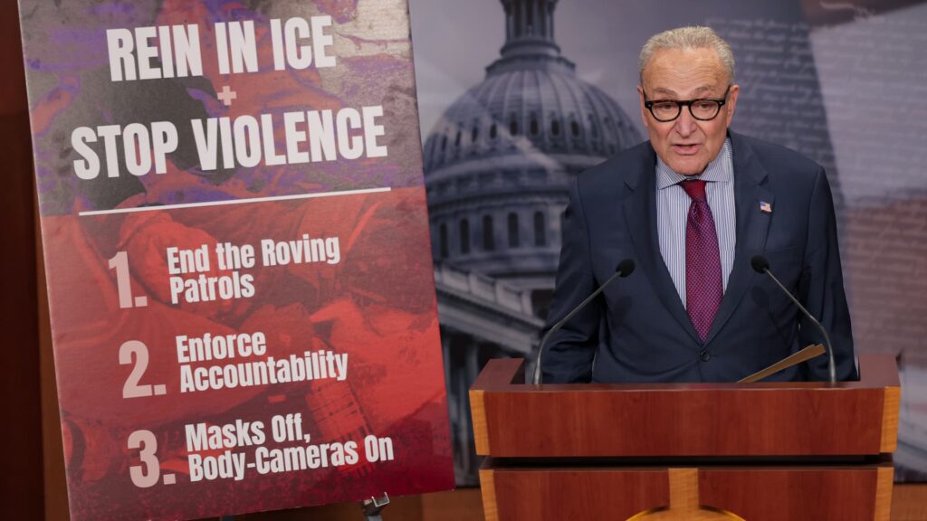 Democrats and President Trump cannot agree