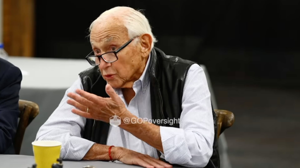 Les Wexner says in video testimony that Epstein would ‘drop Trump’s name’