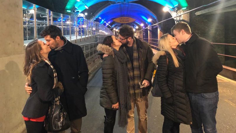 ‘We’re surrounded by hot British men.’ How one text message triggered three transatlantic love stories