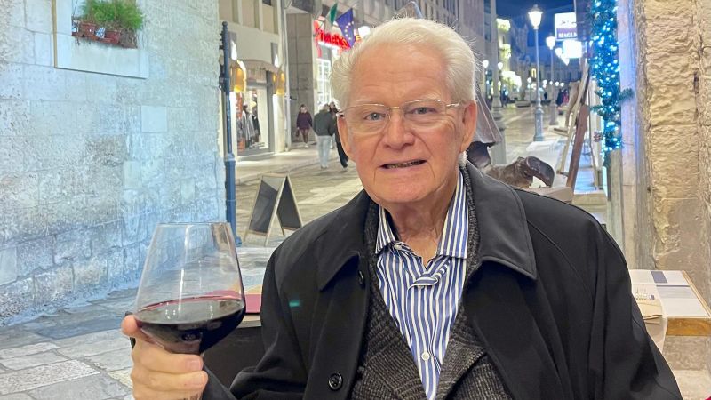 ‘The ugliness of American suburbia’ led him to move to Italy, 80 years old