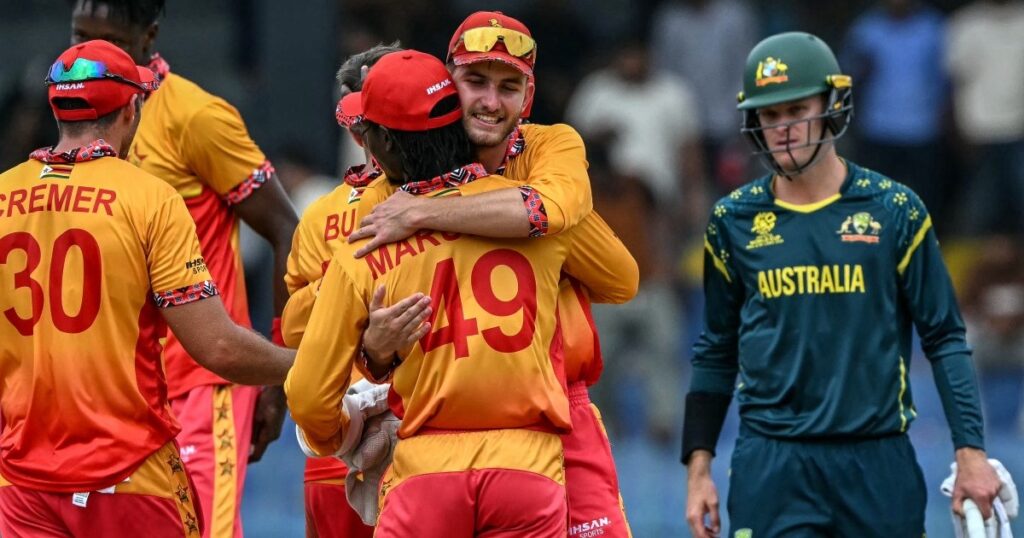 Zimbabwe shocks Australia with upset in T20 World Cup | ICC Men’s T20 World Cup News