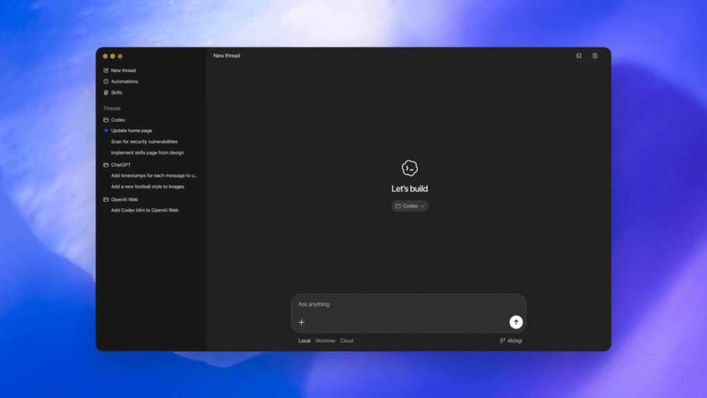 OpenAI releases new macOS app for agent coding
